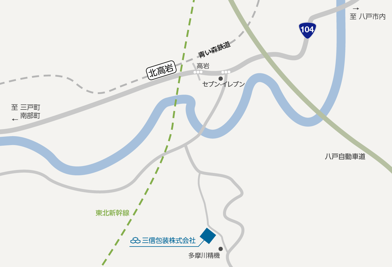 本社アクセスマップ